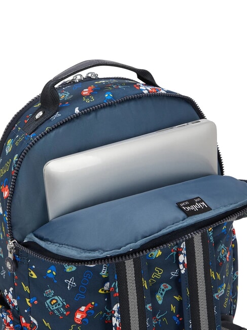 SEOUL LAP Zaino con tasca porta pc 15" space game - Zaini Scuola & Tempo Libero