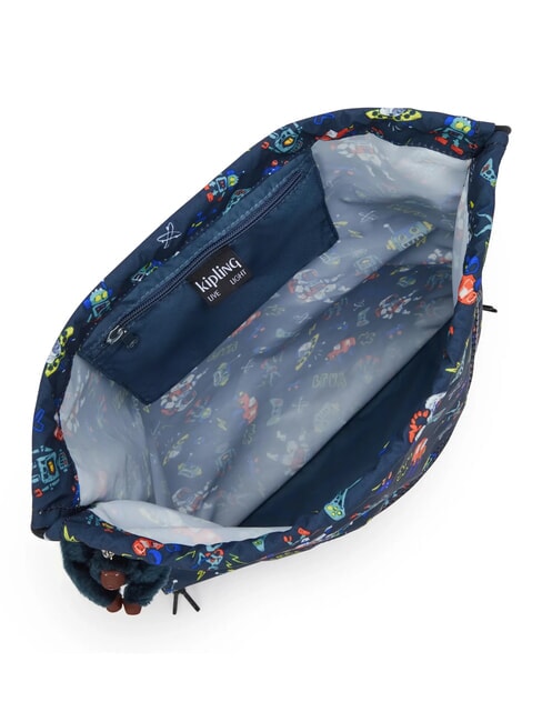 SUPERTABOO Sacchetta zaino space game - Zaini Scuola & Tempo Libero