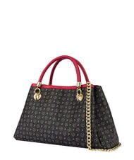 POLLINI HERITAGE  Borsa a mano con tracolla nero lacca - Borse Donna - 2