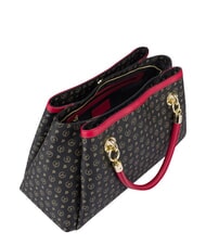 POLLINI HERITAGE  Borsa a mano con tracolla nero lacca - Borse Donna - 4