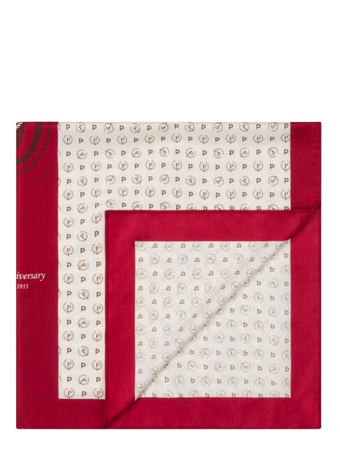 HERITAGE Foulard stampato avorio/lac - Sciarpe