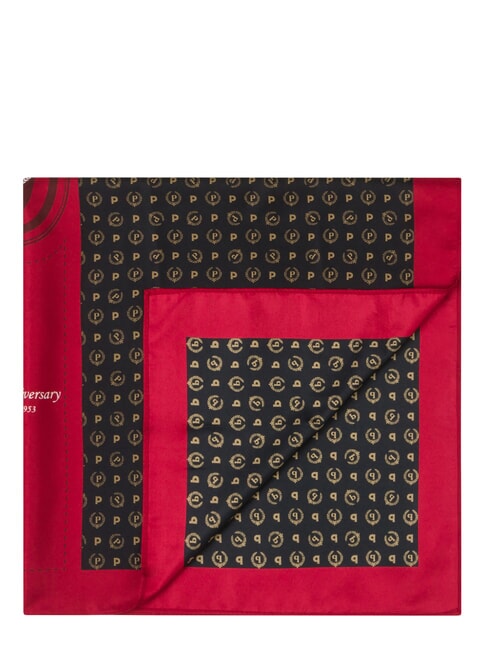 HERITAGE Foulard stampato nero lacca - Sciarpe