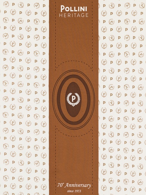 HERITAGE Foulard stampato avorio/marrone - Sciarpe