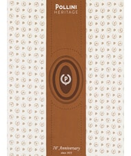 POLLINI HERITAGE Foulard stampato avorio/marrone - Sciarpe - 3