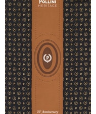 POLLINI HERITAGE Foulard stampato nero marrone - Sciarpe - 3