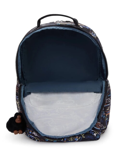 SEOUL LAP Zaino con tasca porta pc 15" neon skate - Zaini Scuola & Tempo Libero