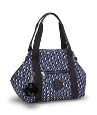 KIPLING ART MINI PRINT Borsa a mano piccola 3d k blue - Borse Donna - 3