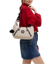 KIPLING NIKKI KIP Borsa a spalla back to beige heritage - Borse Donna - 2
