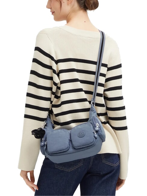 RIKKA S Borsa a tracolla blue stone - Borse Donna