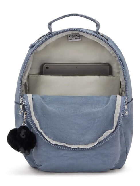 SEOUL S Zaino porta pc 13" blue stone - Borse Donna