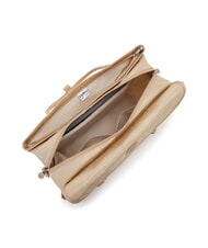 KIPLING SUPERWORKER Borsa cartelletta sparkled beige - Borse Donna - 4