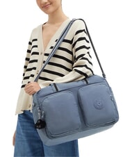 KIPLING DEFEA XL Borsa a spalla, con tracolla blue stone - Borse Donna - 2