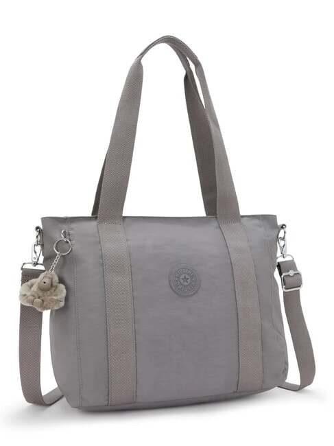 ASSENI S Shopping bag con tracolla inviting grey - Borse Donna