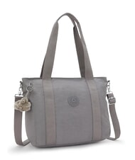 KIPLING ASSENI S Shopping bag con tracolla inviting grey - Borse Donna - 3