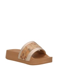 ALVIERO MARTINI PRIMA CLASSE GEO Ciabatta alta platino/geo beige - Scarpe Donna - 6