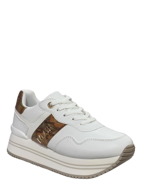 GEO Sneakers Bianco/Geo Beige - Scarpe Donna
