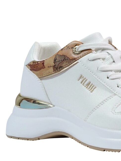 GEO Sneakers Bianco/Geo Beige - Scarpe Donna