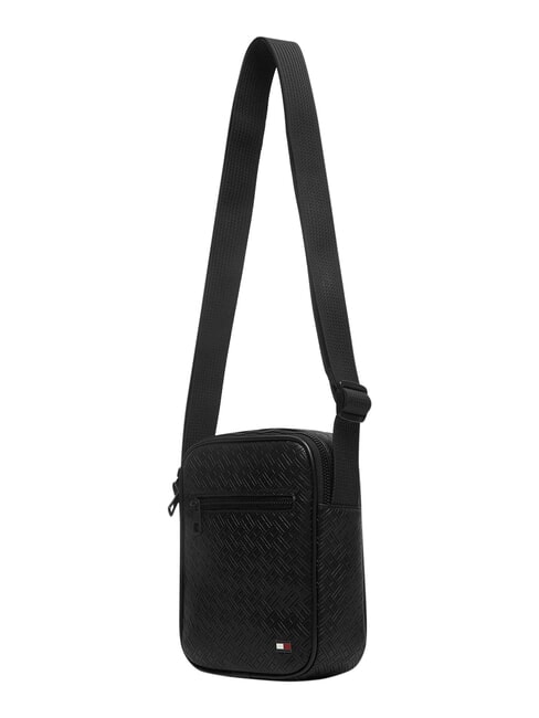 TH EMBOSSED FLAG Borsello piccolo black - Tracolle Uomo