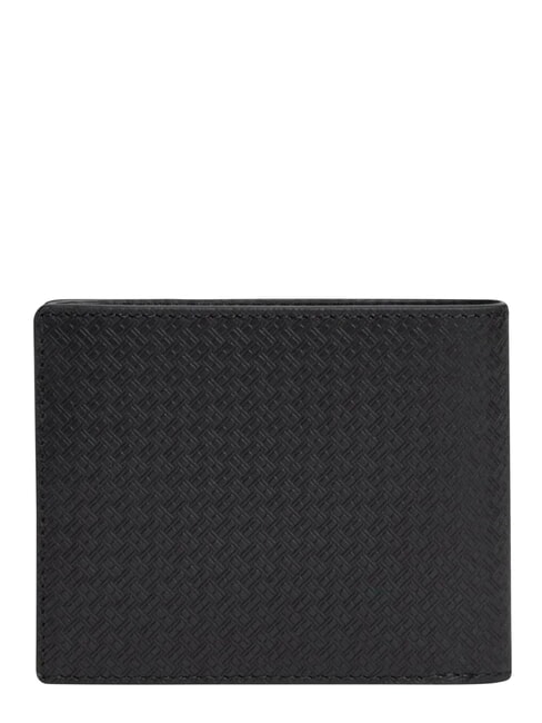 TH EMBOSSED Portafoglio con porta carte, in pelle black - Portafogli Uomo