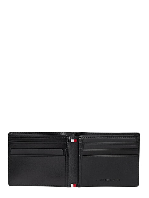 TH EMBOSSED Portafoglio con porta carte, in pelle black - Portafogli Uomo