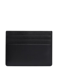 TOMMY HILFIGER TH EMBOSSED Porta carte di credito, in pelle black - Portafogli Uomo - 2