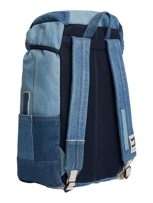 TJ DENIM PATCHWORK Zaino multitasche, denim denim patch - Zaini Scuola & Tempo Libero