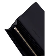 TOMMY HILFIGER TH ICON Portafoglio grande, con flap black - Portafogli Donna - 4