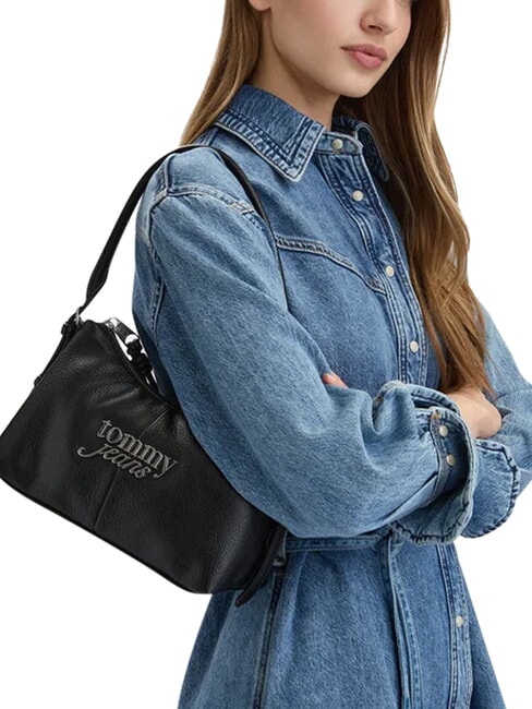 TJ BOLD Borsa a spalla, regolabile black - Borse Donna