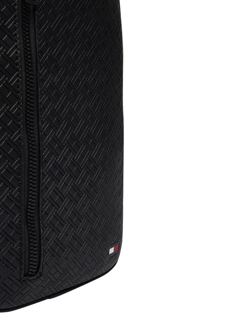 TH EMBOSSED FLAG Marsupio monospalla black - Marsupi