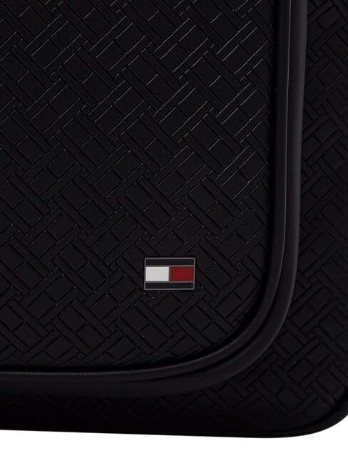 TH EMBOSSED FLAG Zaino con tasca frontale black - Zaini Scuola & Tempo Libero