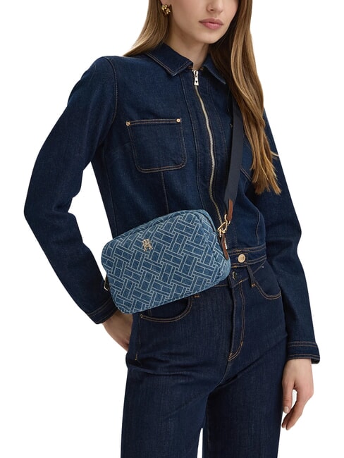 POPETTE Borsa mini, a tracolla blue denim - Borse Donna