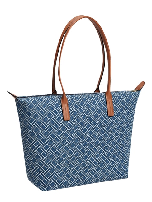 POPETTE Borsa shopping a spalla, XL blue denim - Borse Donna