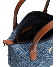 TOMMY HILFIGER POPETTE Borsa a mano, con tracolla blue denim - Borse Donna - 5