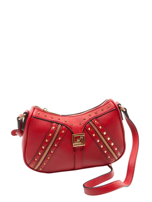 EMMA Borsa a tracolla con borchiette ROSSO - Borse Donna