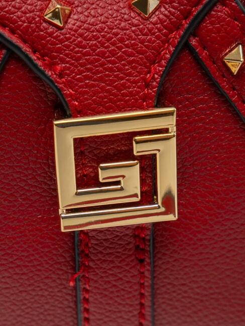 EMMA Borsa a tracolla con borchiette ROSSO - Borse Donna