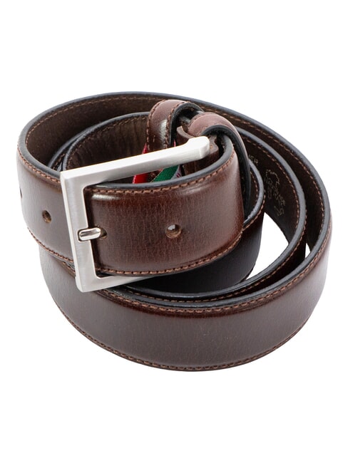 BRIDGE Cintura in pelle darkbrown - Cinture