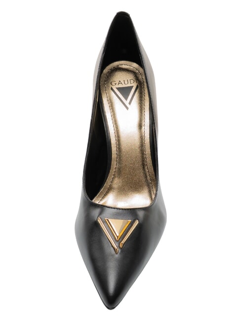 DALIA D&eacute;collet&eacute; in pelle NERO - Scarpe Donna