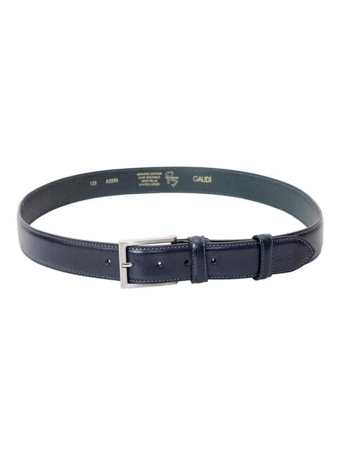 BRIDGE Cintura in pelle blue - Cinture