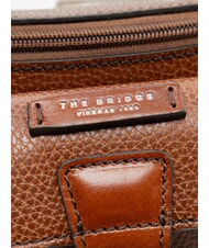 THE BRIDGE BIAGIO Marsupio in pelle marrone 14/rutenio palladio - Borse Donna - 3