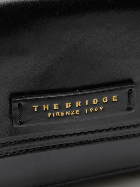 FLORA Mini Bag a tracolla Nero Oro - Borse Donna