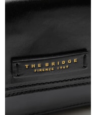 THE BRIDGE FLORA Mini Bag a tracolla Nero Oro - Borse Donna - 3