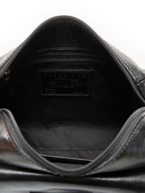 FLORA Mini Bag a tracolla Nero Oro - Borse Donna