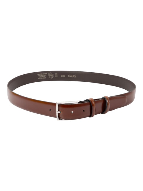 LUXURY Cintura in pelle Tobacco - Cinture