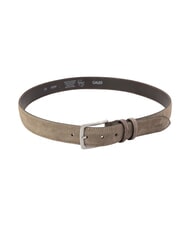GAUD&Igrave; BASIC Cintura in pelle, Made in Italy taupe - Cinture - 2