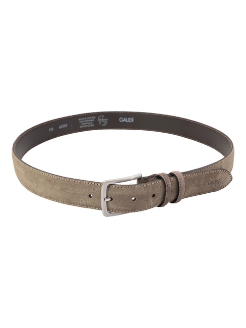 BASIC Cintura in pelle, Made in Italy taupe - Cinture
