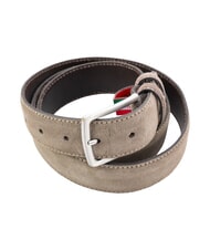GAUD&Igrave; BASIC Cintura in pelle, Made in Italy taupe - Cinture - 3