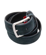 GAUD&Igrave; BASIC Cintura in pelle, Made in Italy dark blue - Cinture - 3
