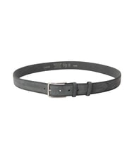 GAUD&Igrave; BASIC Cintura in pelle, con logo impresso grey - Cinture - 2