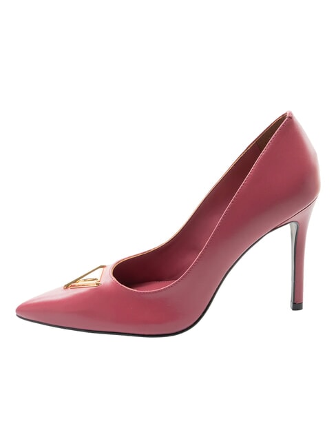 COLETTE D&eacute;collet&eacute; in pelle magnolia - Scarpe Donna