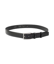GAUD&Igrave; TEXAS Cintura bombata, in pelle NERO - Cinture - 2